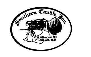 SOUTHERN CANDLE, INC. N. WILKESBORO, NC 1-888-355-8844 trademark