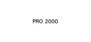 PRO 2000 trademark