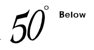 50 BELOW trademark