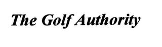 THE GOLF AUTHORITY trademark