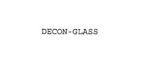 DECON-GLASS trademark