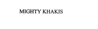 MIGHTY KHAKIS trademark