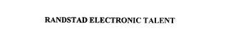 RANDSTAD ELECTRONIC TALENT trademark