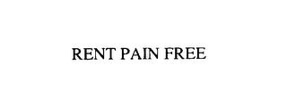 RENT PAIN FREE trademark