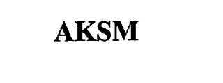 AKSM trademark