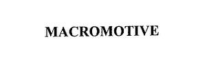 MACROMOTIVE trademark