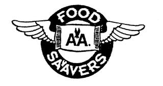 FOOD SAAVERS AA. trademark