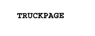 TRUCKPAGE trademark