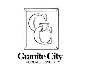 GC GRANITE CITY FOOD & BREWERY trademark