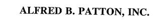 ALFRED B. PATTON, INC. trademark