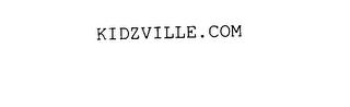 KIDZVILLE.COM trademark