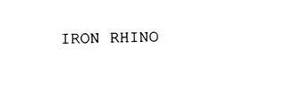 IRON RHINO trademark