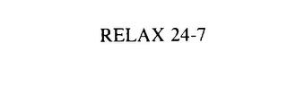 RELAX 24-7 trademark