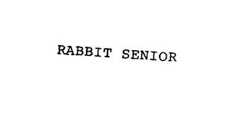 RABBIT SENIOR trademark