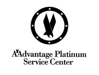 AADVANTAGE PLATINUM SERVICE CENTER trademark