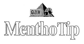 GIZEH MENTHO TIP trademark