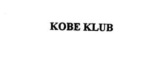 KOBE KLUB trademark