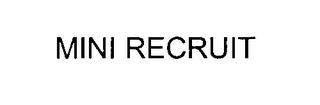 MINI RECRUIT trademark