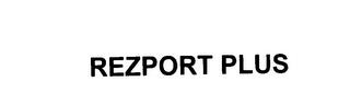 REZPORT PLUS trademark