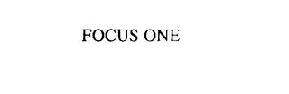 FOCUS ONE trademark