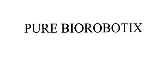 PURE BIOROBOTIX trademark