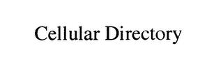 CELLULAR DIRECTORY trademark