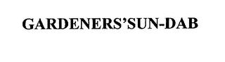 GARDENERS' SUN-DAB trademark