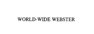 WORLD-WIDE WEBSTER trademark