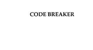 CODE BREAKER trademark