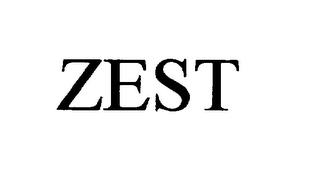 ZEST trademark