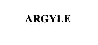 ARGYLE trademark