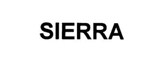 SIERRA trademark