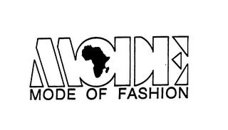 MODE MODE OF FASHION trademark