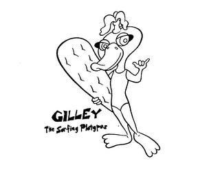 GILLEY THE SURFING PLATYPUS trademark