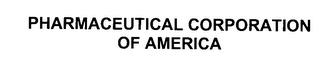 PHARMACEUTICAL CORPORATION OF AMERICA trademark