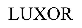 LUXOR trademark