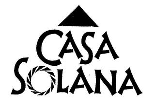 CASA SOLANA trademark