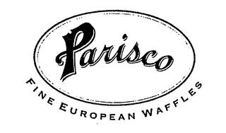 PARISCO FINE EUROPEAN WAFFLES trademark