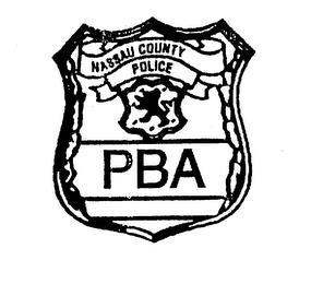 NASSAU COUNTY POLICE PBA POLICE OFFICER trademark