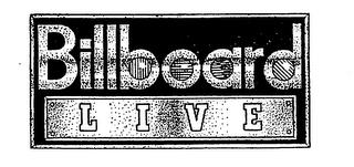 BILLBOARD LIVE trademark