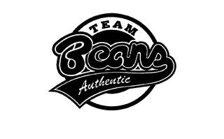 TEAM BEANS AUTHENTIC trademark