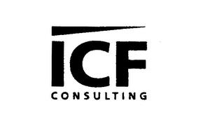 ICF C O N S U L T I N G trademark