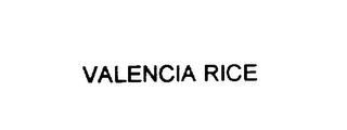 VALENCIA RICE trademark