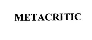 METACRITIC trademark