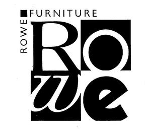 ROWE FURNITURE ROWE trademark