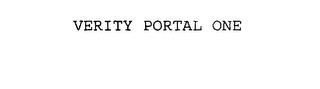 VERITY PORTAL ONE trademark