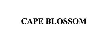 CAPE BLOSSOM trademark