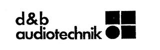 D & B AUDIOTECHNIK trademark