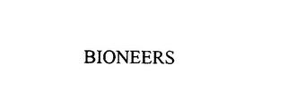 BIONEERS trademark