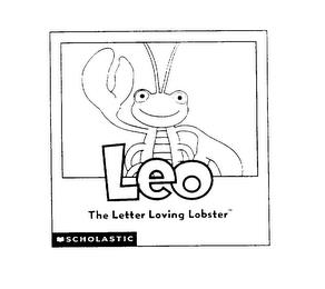 LEO THE LOVING LETTER LOBSTER SCHOLASTIC trademark